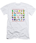 Cute Critters with Heart From a to Z Rose Santuci Sofranko T-Shirt