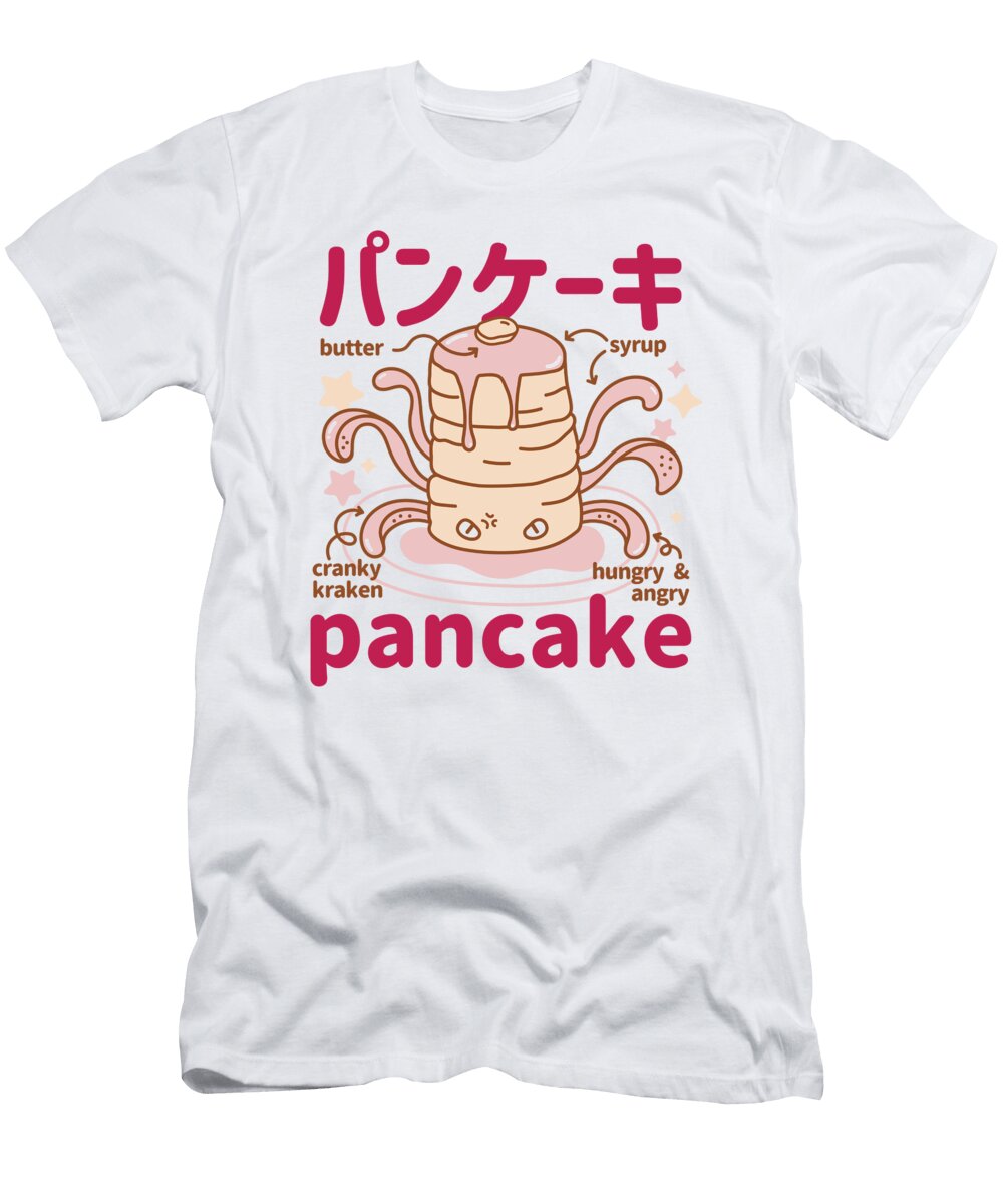 Cute Japanese Pancake Coffee Snack Me T-Shirt