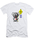 Cute Koala with Kite Rose Santuci Sofranko T-Shirt