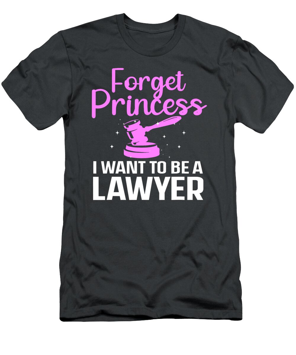 Cute Lawyer Art Women Girls Law School Law Graduate Student Trihaa Dezire T-Shirt