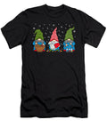 Cute Pharmacist Gnomes Christmas Pharmacy Tech Natalie Lidford T-Shirt