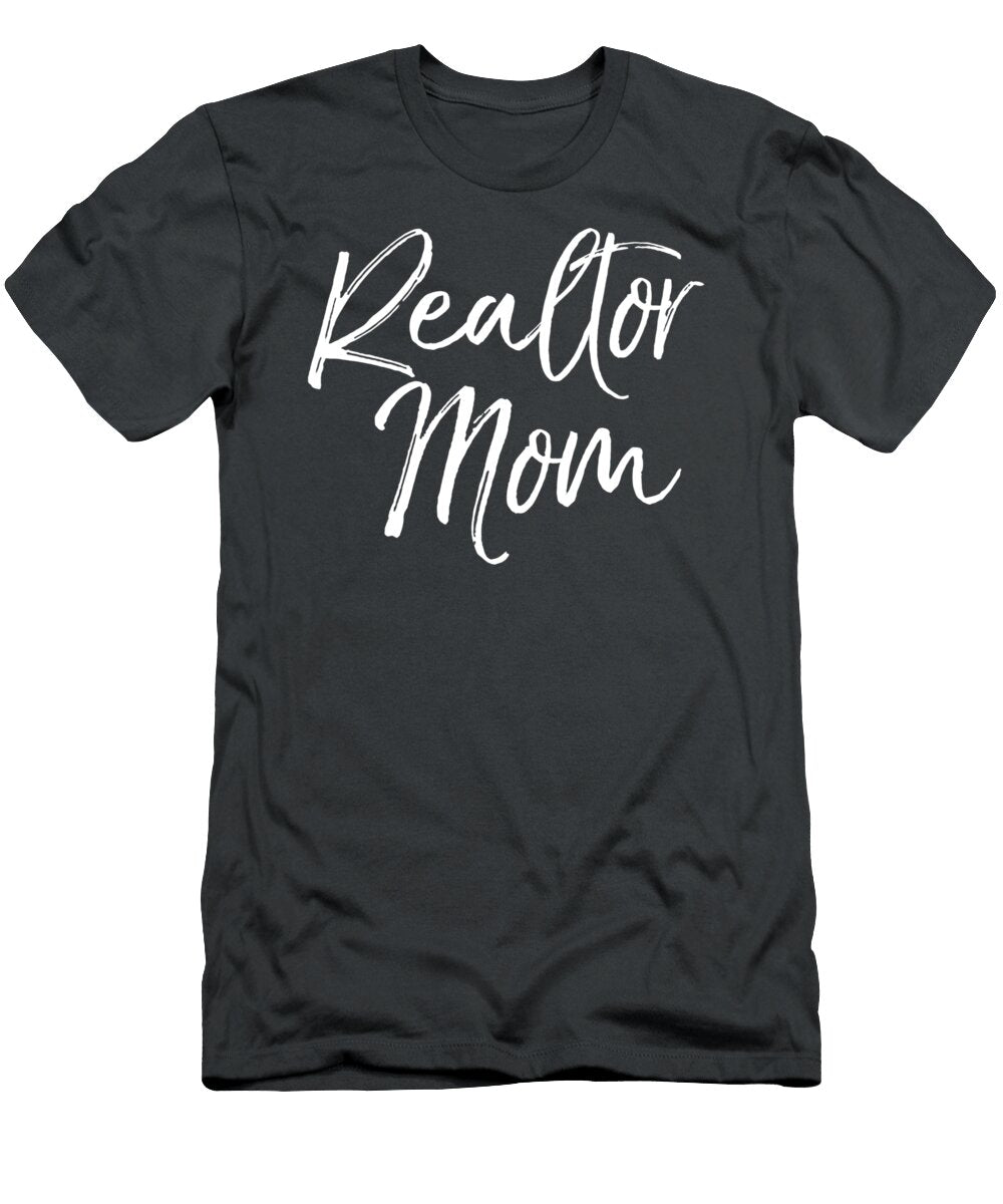 Cute Real Estate Mother for Women Realtor Mom Domew Leona T-Shirt