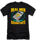 Cute Real Men Marry Accountants Funny Cpa Husband the Perfect Presents T-Shirt