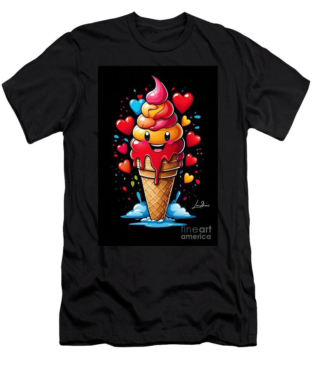 Cutie Ice Cream Lm2kone T-Shirt