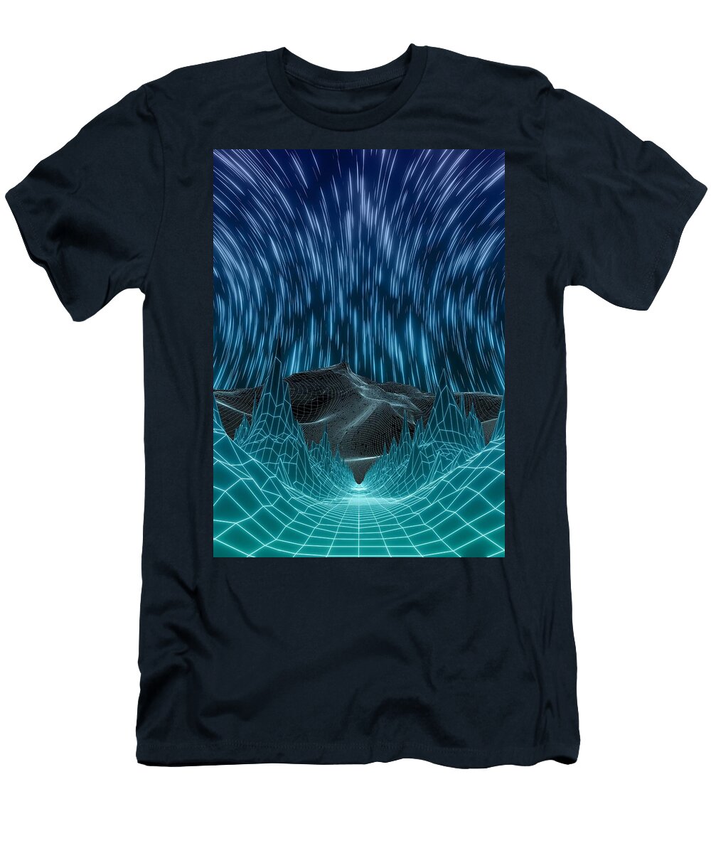 Cyber Wave Escape Cameren Wick T-Shirt
