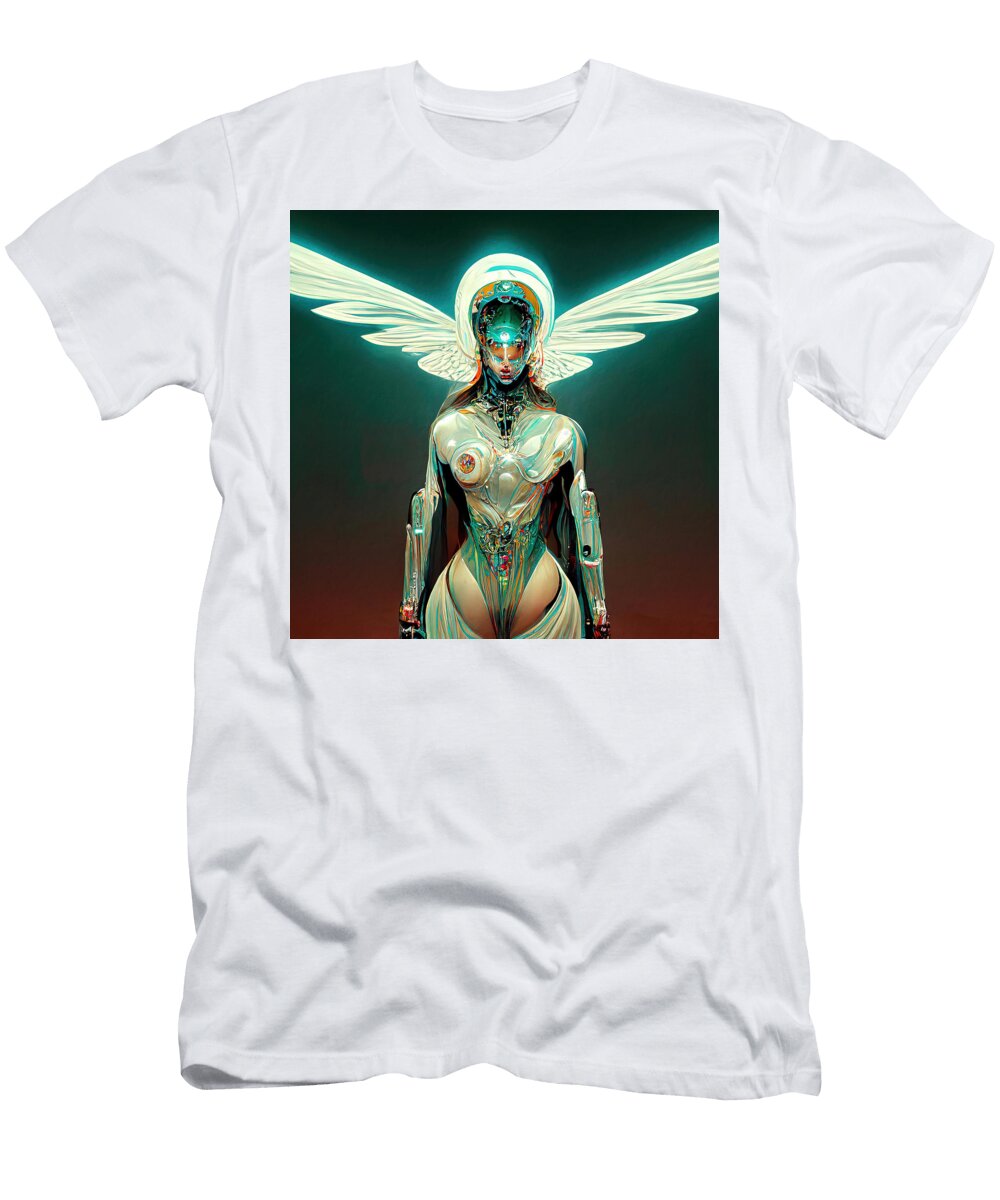 Cybernetic Angel 03 Am Fineartprints T-Shirt