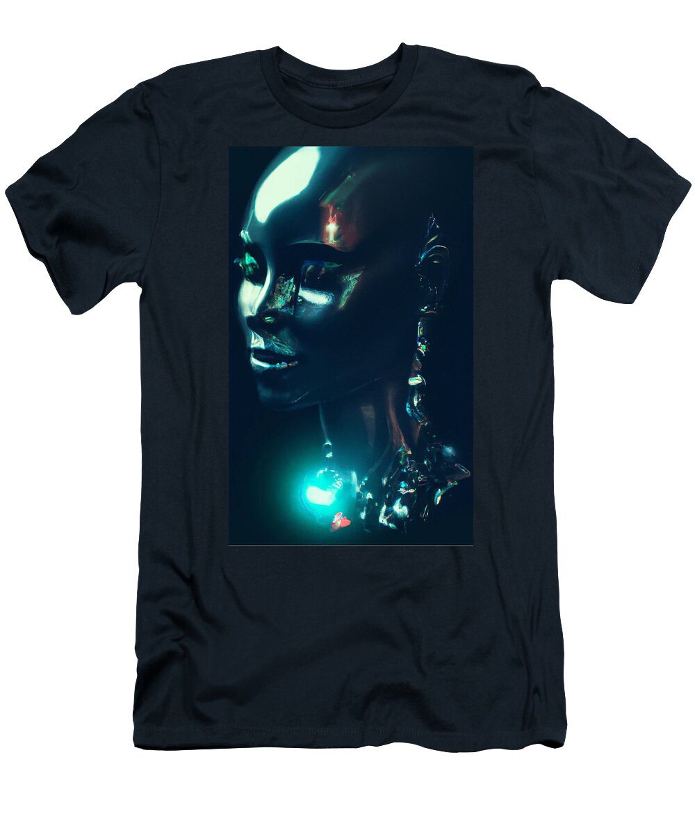 Cyborg Queen 4 Maigi Gallery T-Shirt