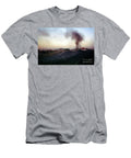 Cypress Freeway Collapse Smoke Fire Loma Prieta Earthquake Wernher Krutein T-Shirt
