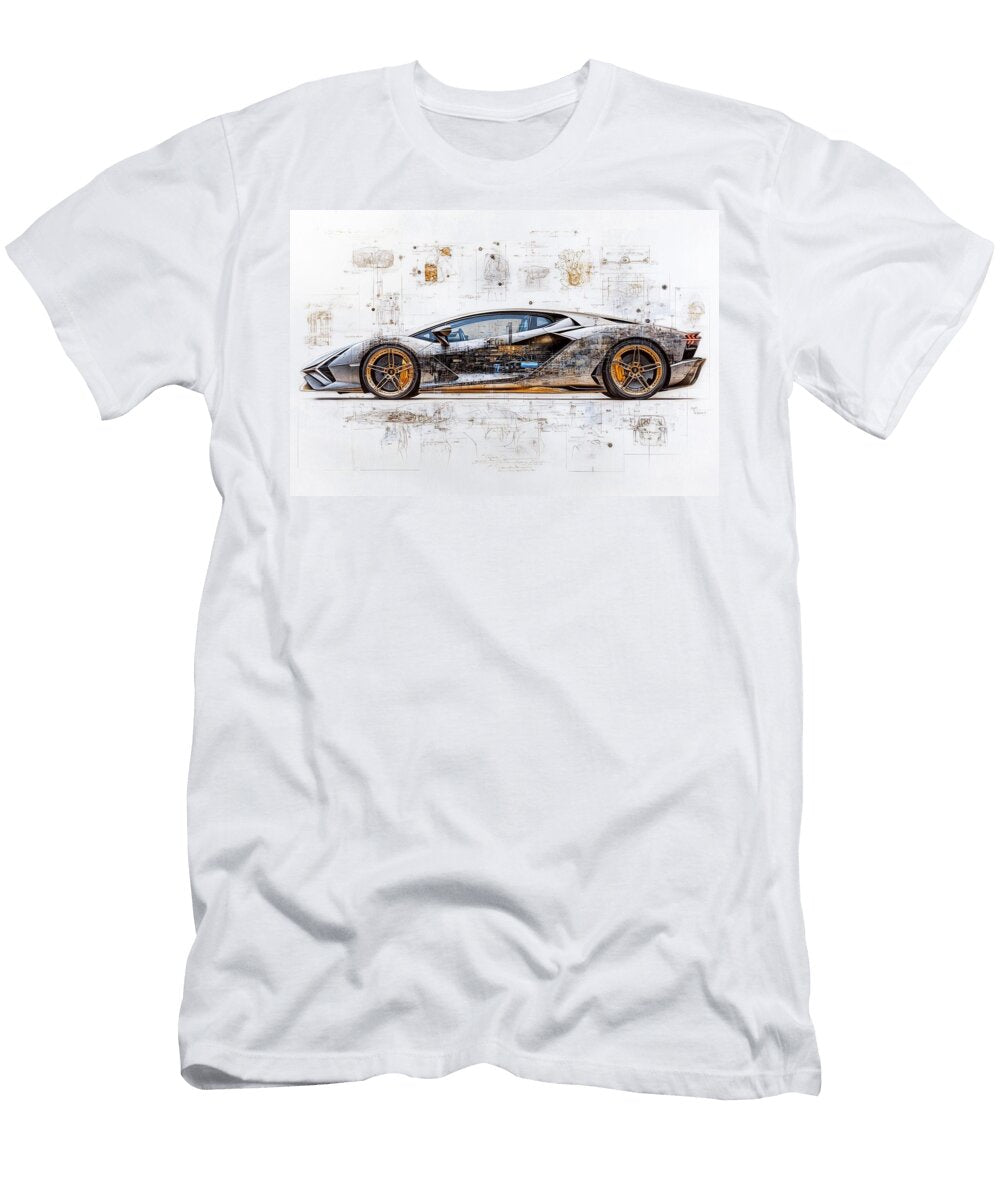 Da Vincis Blueprint of Hybrid Performance Frederick Vellani T-Shirt