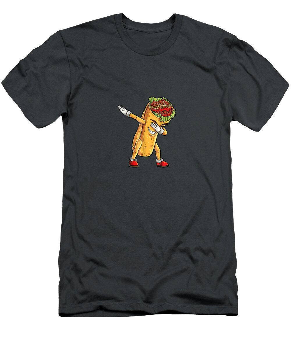 Dabbing Burrito Cinco De Mayo Kids Boys Men Women Cinco De Mayo Nollan9aja T-Shirt