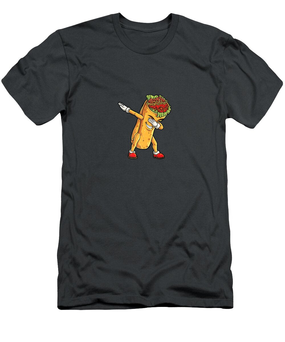 Dabbing Burrito Cinco De Mayo Kids Boys Men Women Premium Cinco De Mayo Nollan9aja T-Shirt