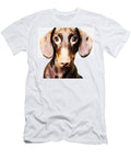 Dachshund Art Roxie Doxie Sharon Cummings T-Shirt