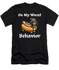 Dachshund Dog Oktoberfest on My Wurst Behavior Dh Bubble T-Shirt