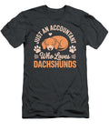 Dachshund Lover Quote Design Joanna Redesiuk T-Shirt