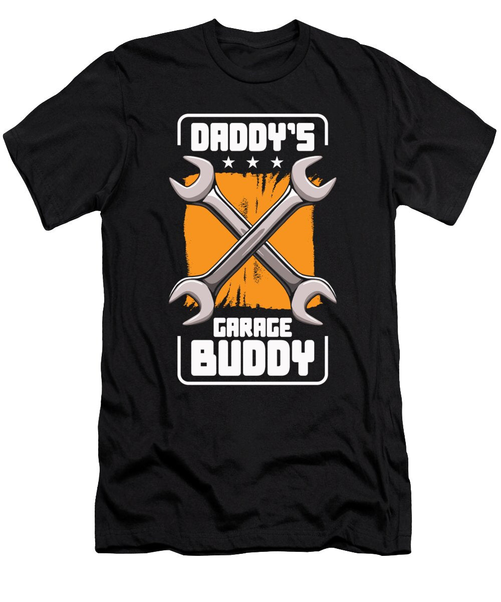 Daddys Garage Buddy Dad Mechanic Car Technician Toms Store T-Shirt