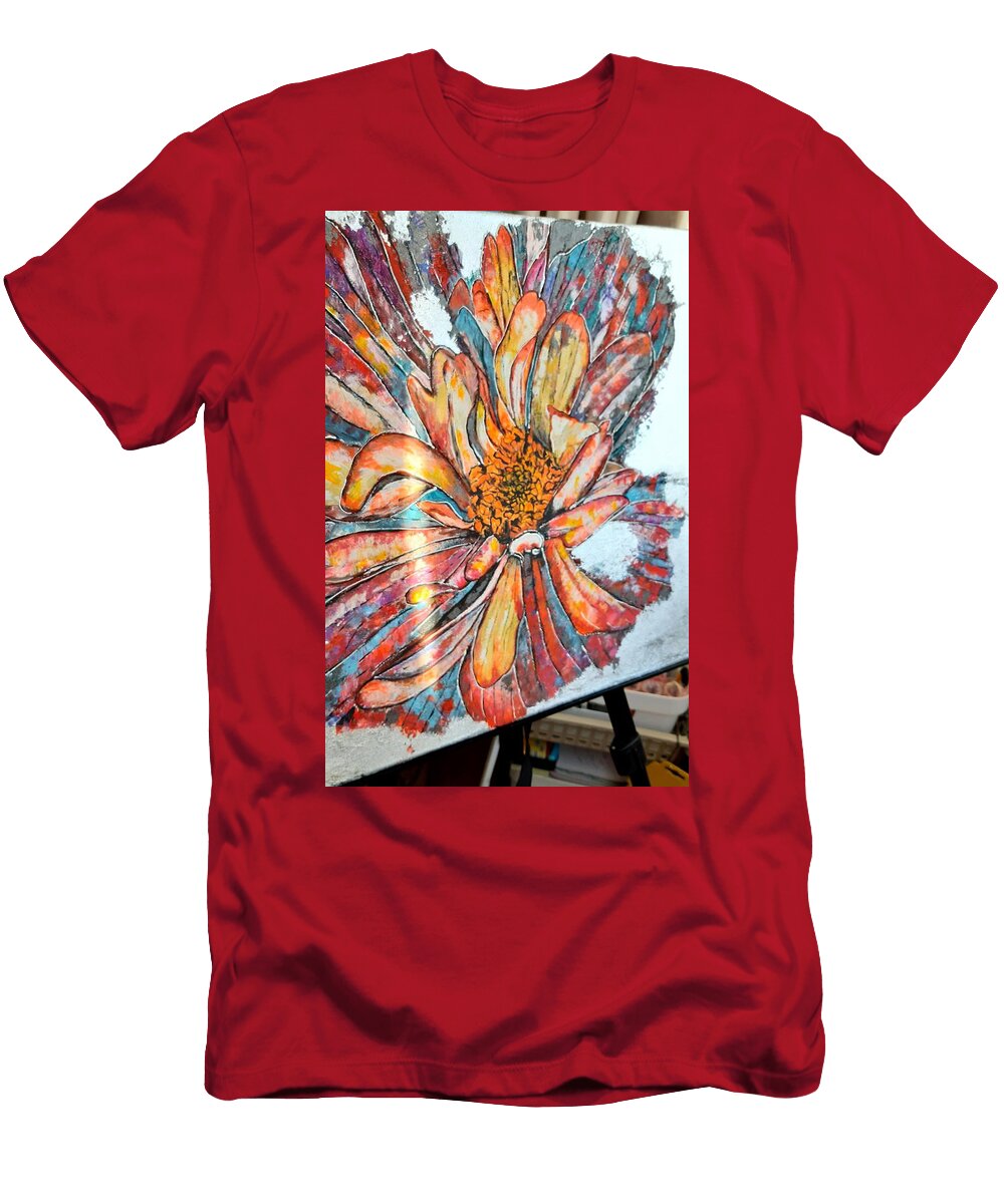 Dahlia Rainbow Veronica Moldoveanu T-Shirt