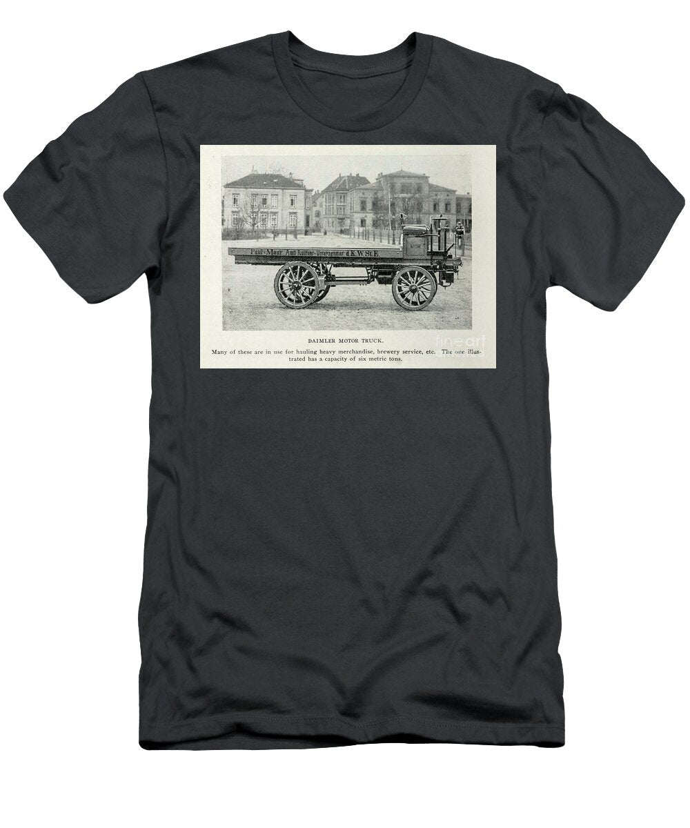 Daimler Motor Truck Ap5 Historic Illustrations T-Shirt