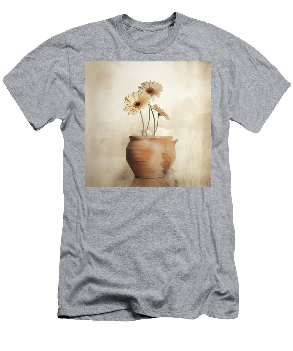 Daises in Red Clay Pot Yo Pedro T-Shirt