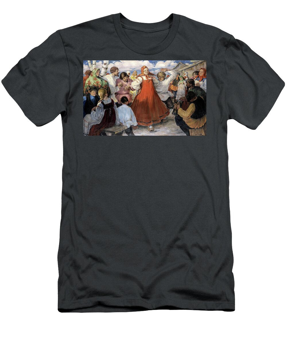Dance in the Village Michal Zavistovsky T-Shirt