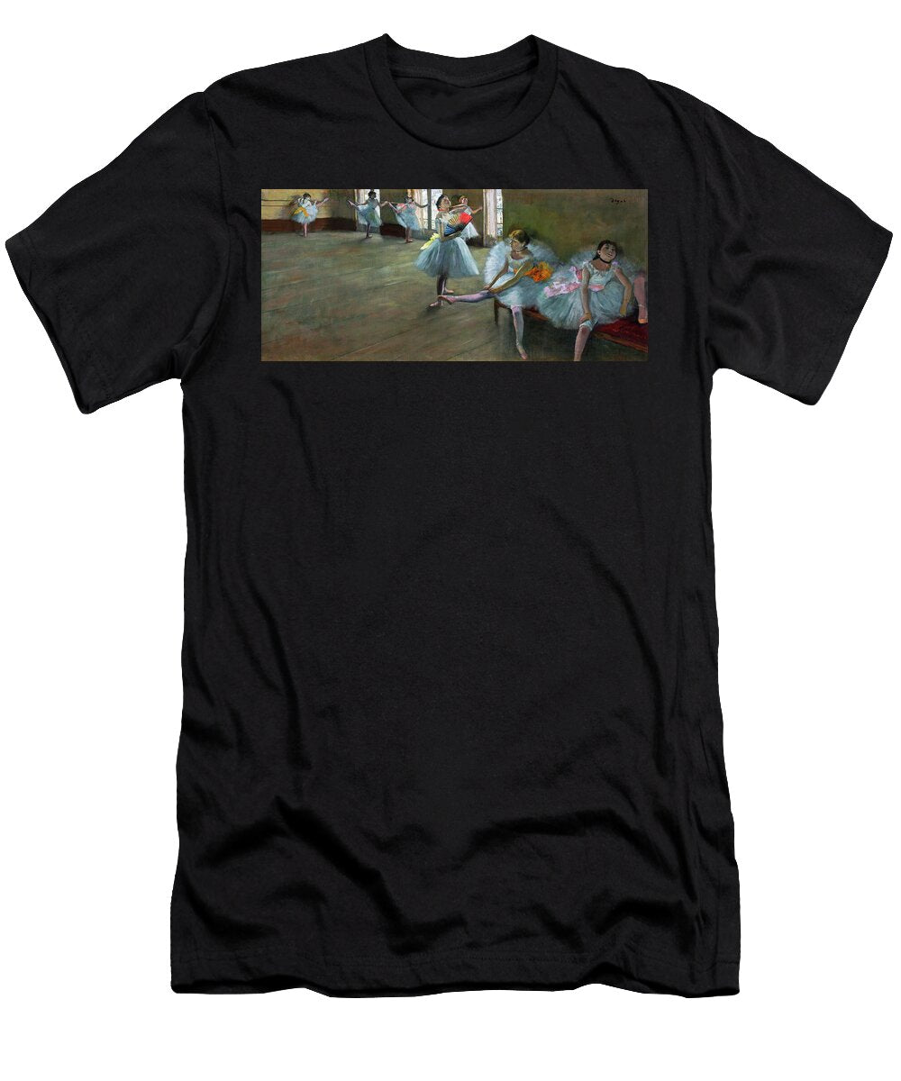 Dancers in the Classroom By Edgar Degas 1880 Edgar Degas T-Shirt