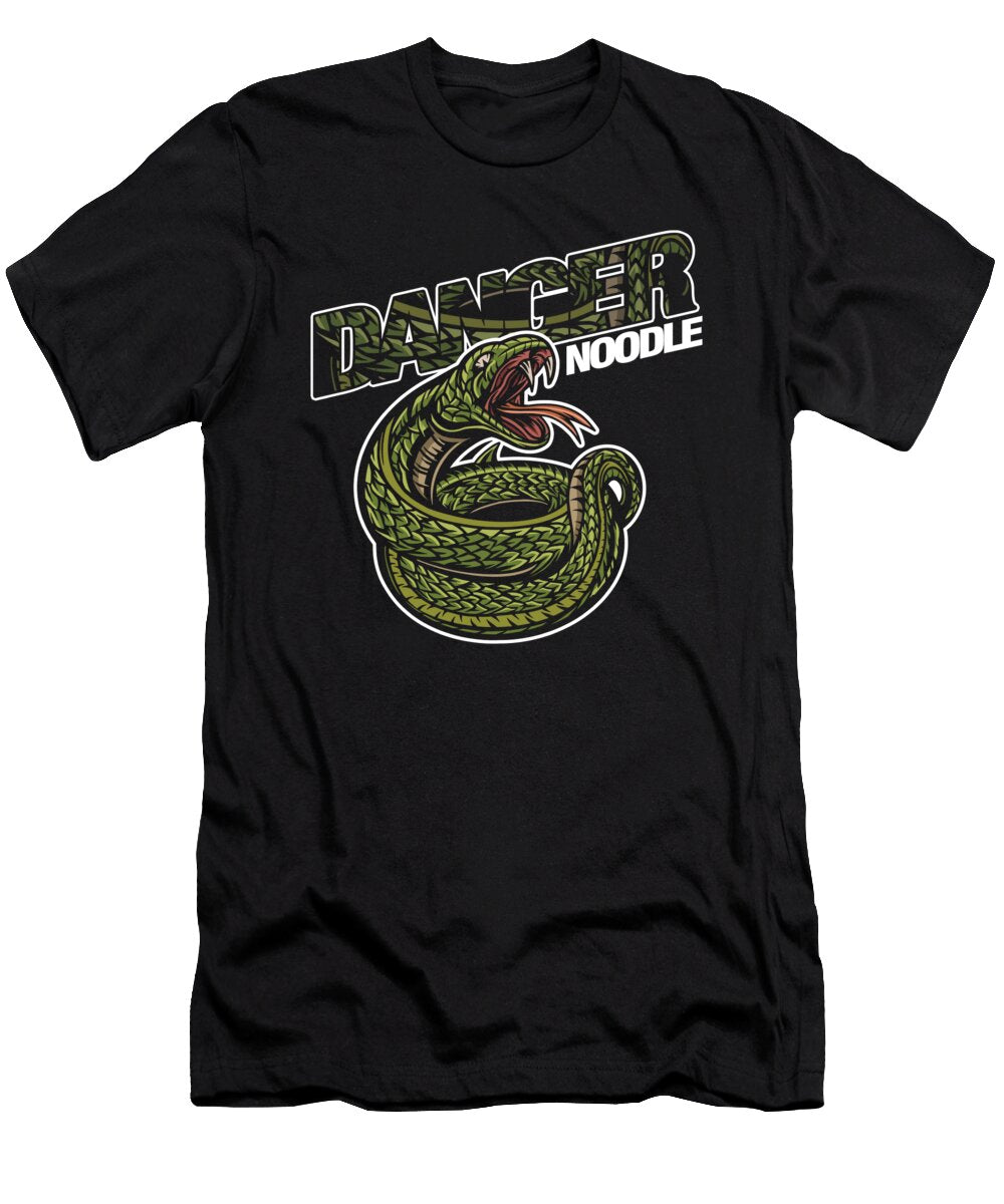 Danger Noodle Carnivore Reptiles Serpent Gift Thomas Larch T-Shirt