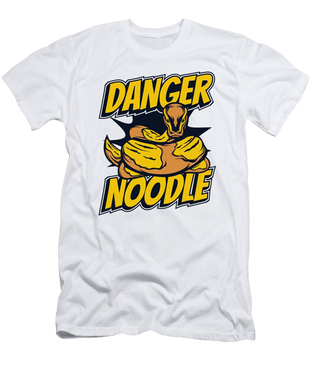 Danger Noodle Snake Owner Snake Lover Banana Ball Python Graphics Lab T-Shirt