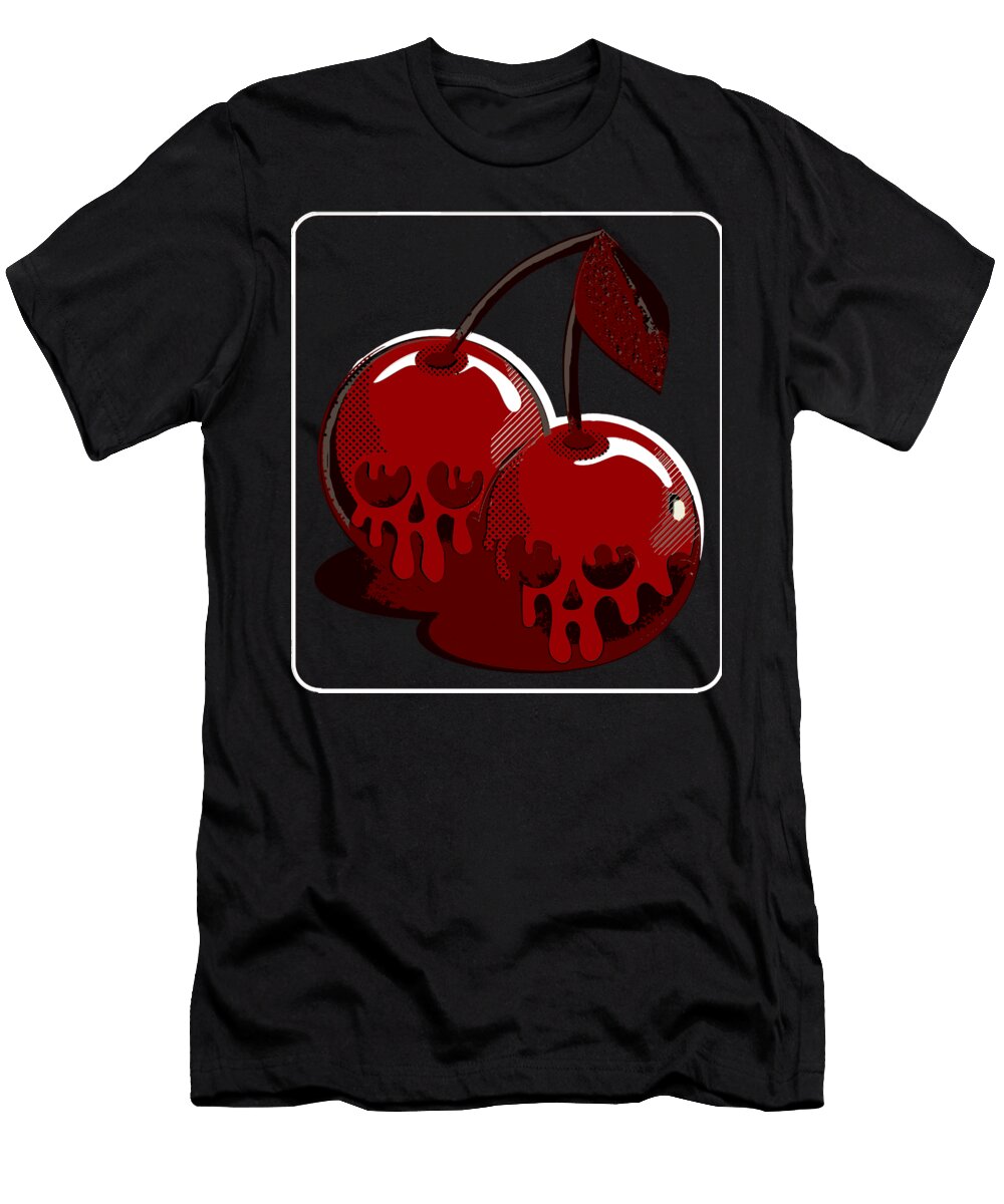 Dark Cherries Art Attack T-Shirt