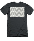 Dark Green White Motif Art Deco Chevron Rhombus Pattern 2023 Color of the Year Valspar Flora 5004 2c Petite Patterns T-Shirt