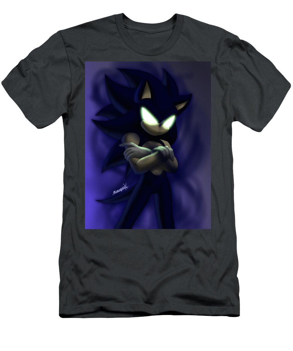 Dark Super Sonic Miles Wilson T-Shirt