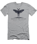 Dark Winged Cryptid Illustration Appalachian Folklore Inspired Gothic Horror Wall Art Antoine Mitchell T-Shirt