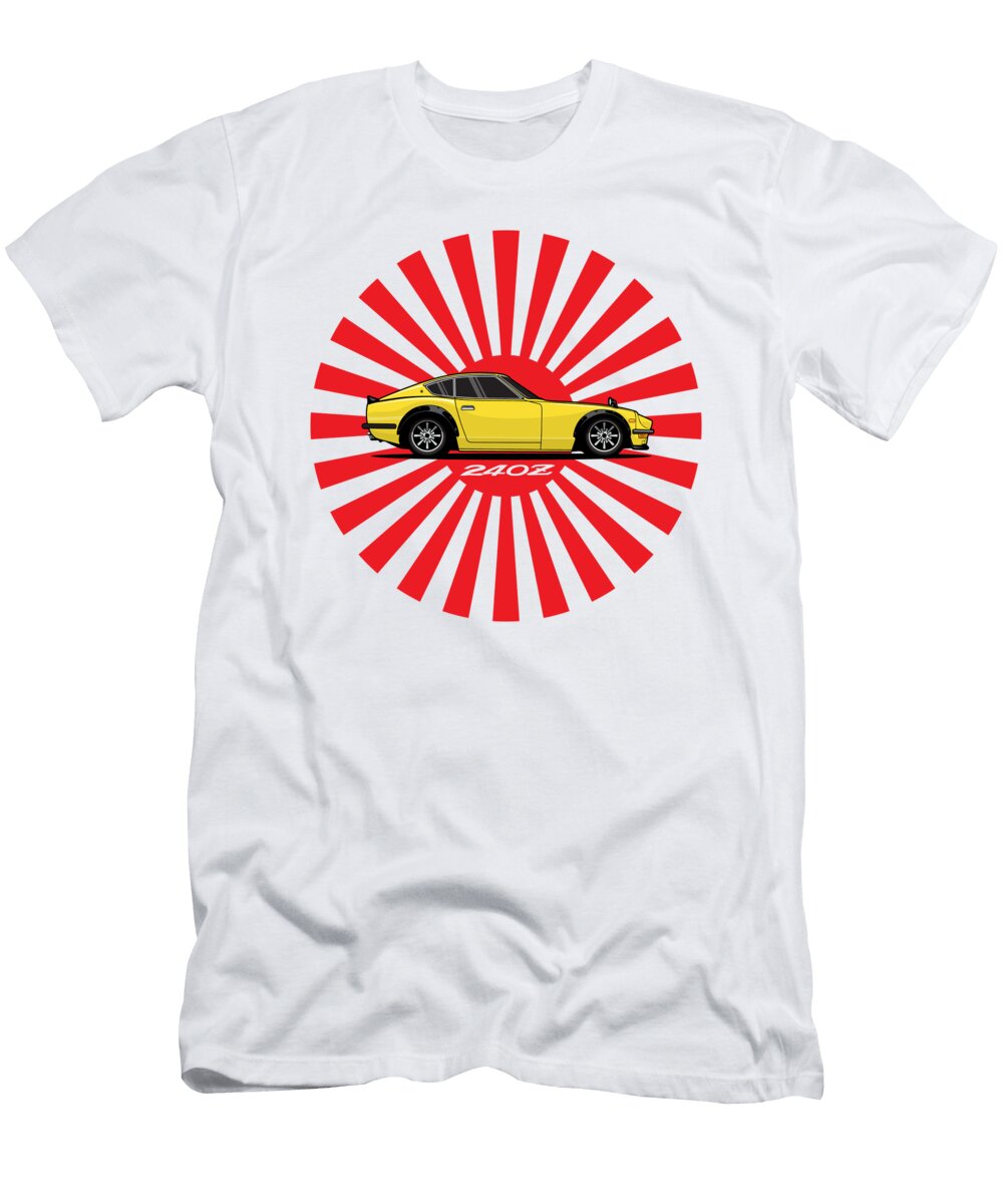 Datsun 240z Illustration John Cassella T-Shirt
