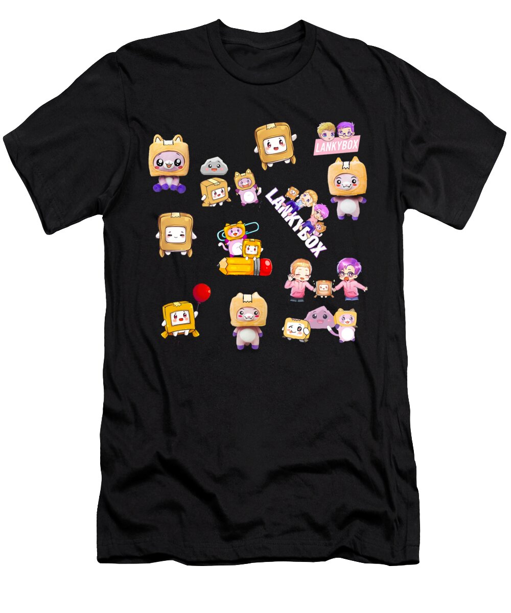 Day Gift Cartoon Lankybox Toys Cute Gift My Dress Up Darling Shop T-Shirt