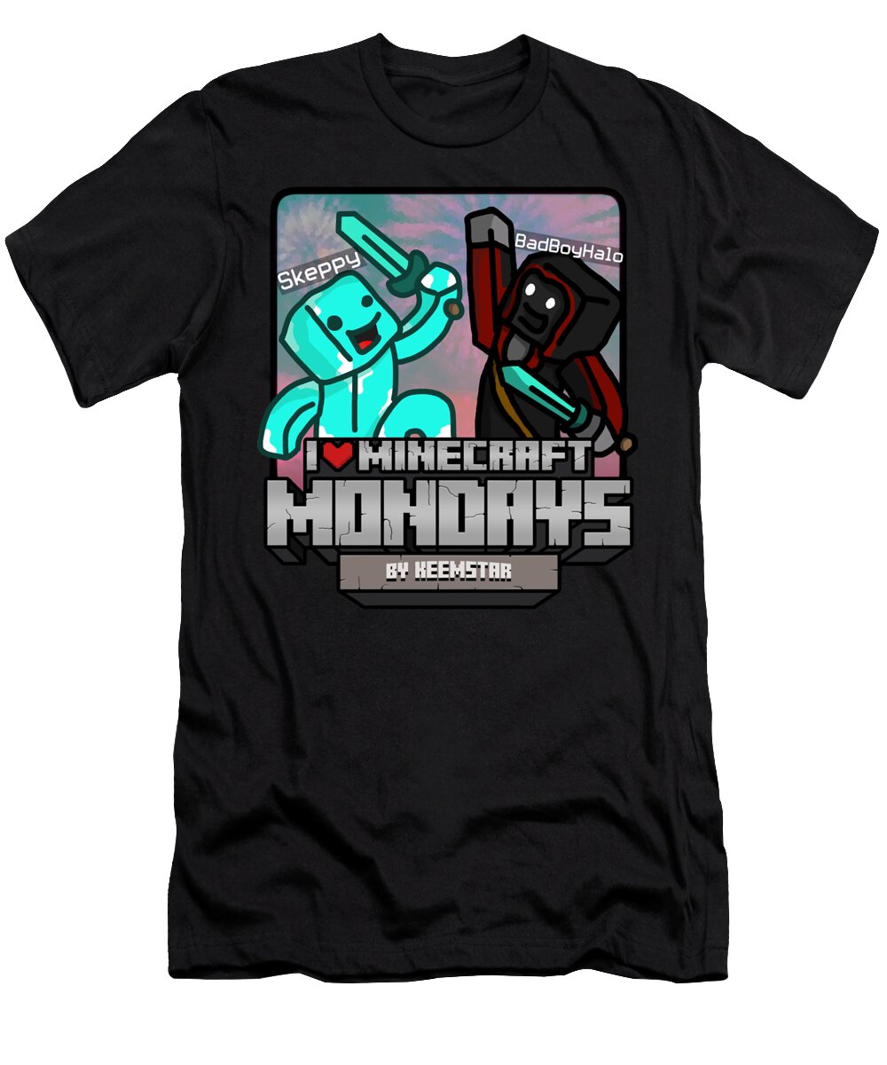 Day Gift Video Games Minecraft for Kids Gifts Music Fans Anime Chipi T-Shirt