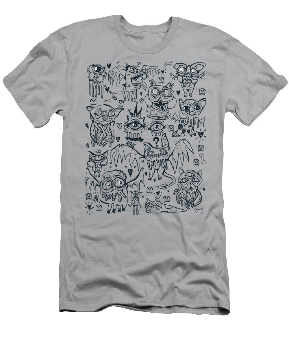 Daylight Wackadoodle Noodles Cthulhu Hollie Day T-Shirt