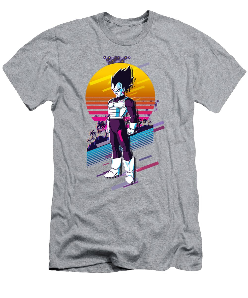 Db Vegeta 80s Retro Estienne Ballesdens T-Shirt