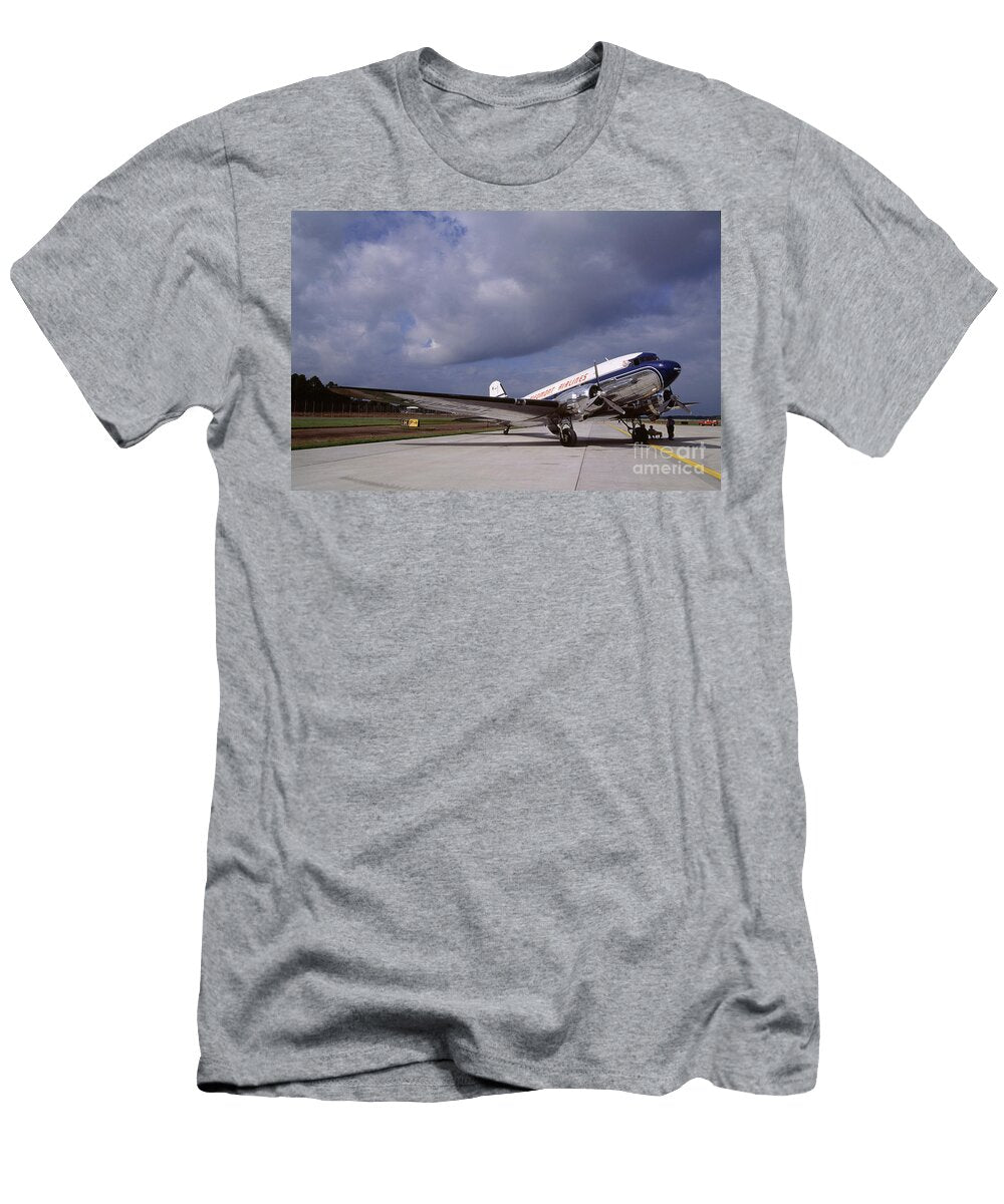 DC 3 Piedmont Airlines N44y Wernher Krutein T-Shirt