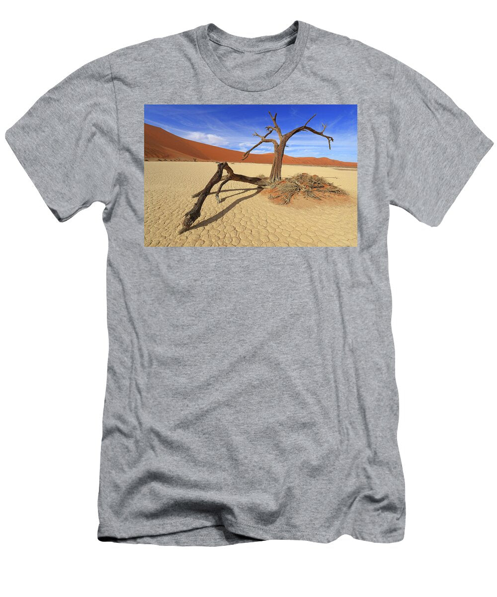 Dead Camel Thorn Tree Sossusvlei Namib Naukluft Park David Allemand Natureplcom T-Shirt