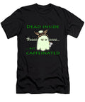 Dead Insside But Caffeinated Ghost Mom Lucrezia Costa T-Shirt