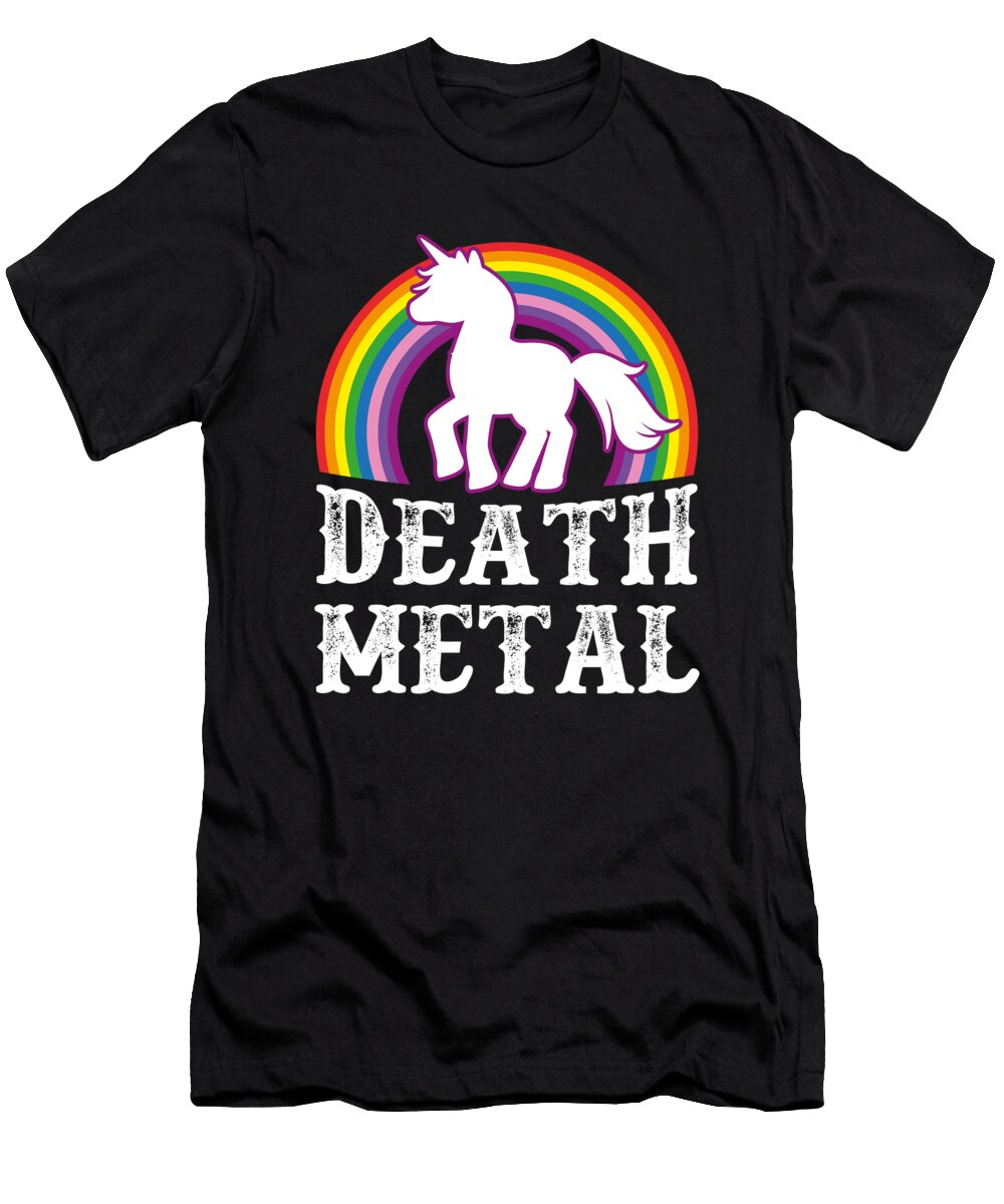 Death Metal Unicorn Mister T-Shirt