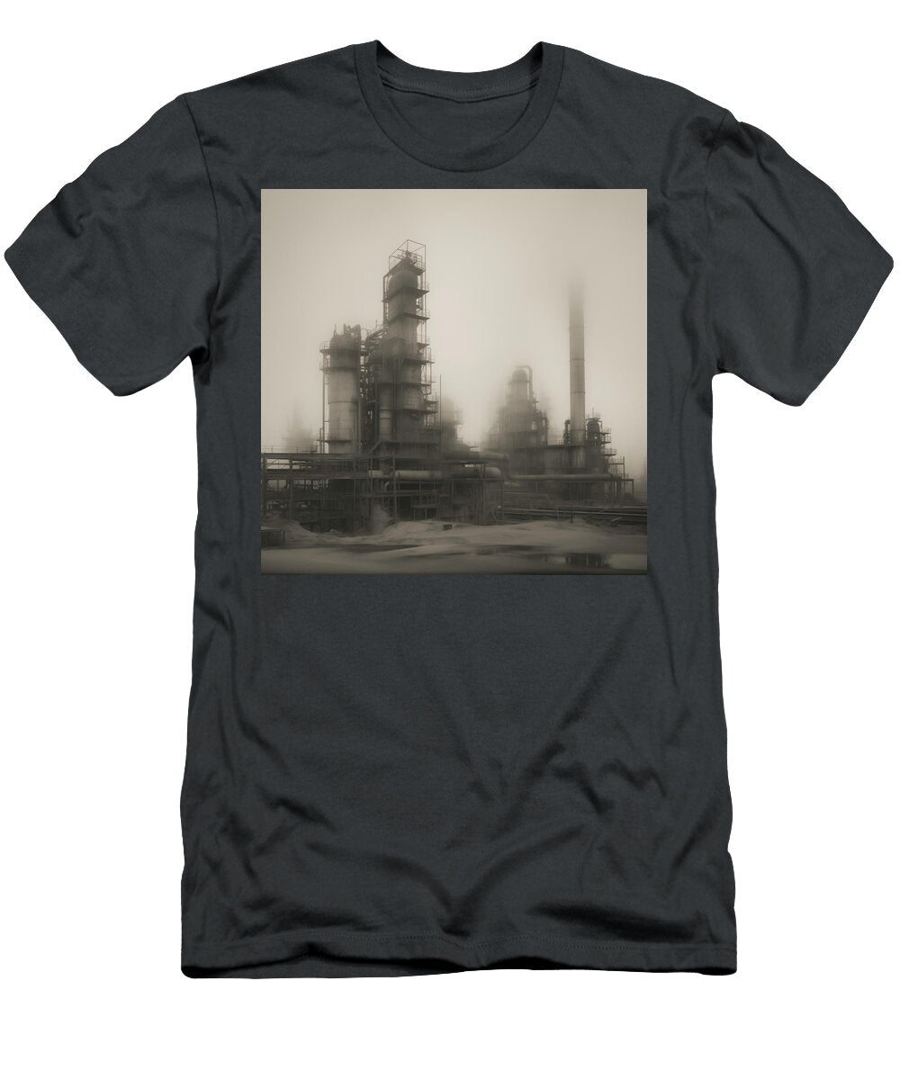 Decommissioned Oil Refinery Abandoned to History Yo Pedro T-Shirt
