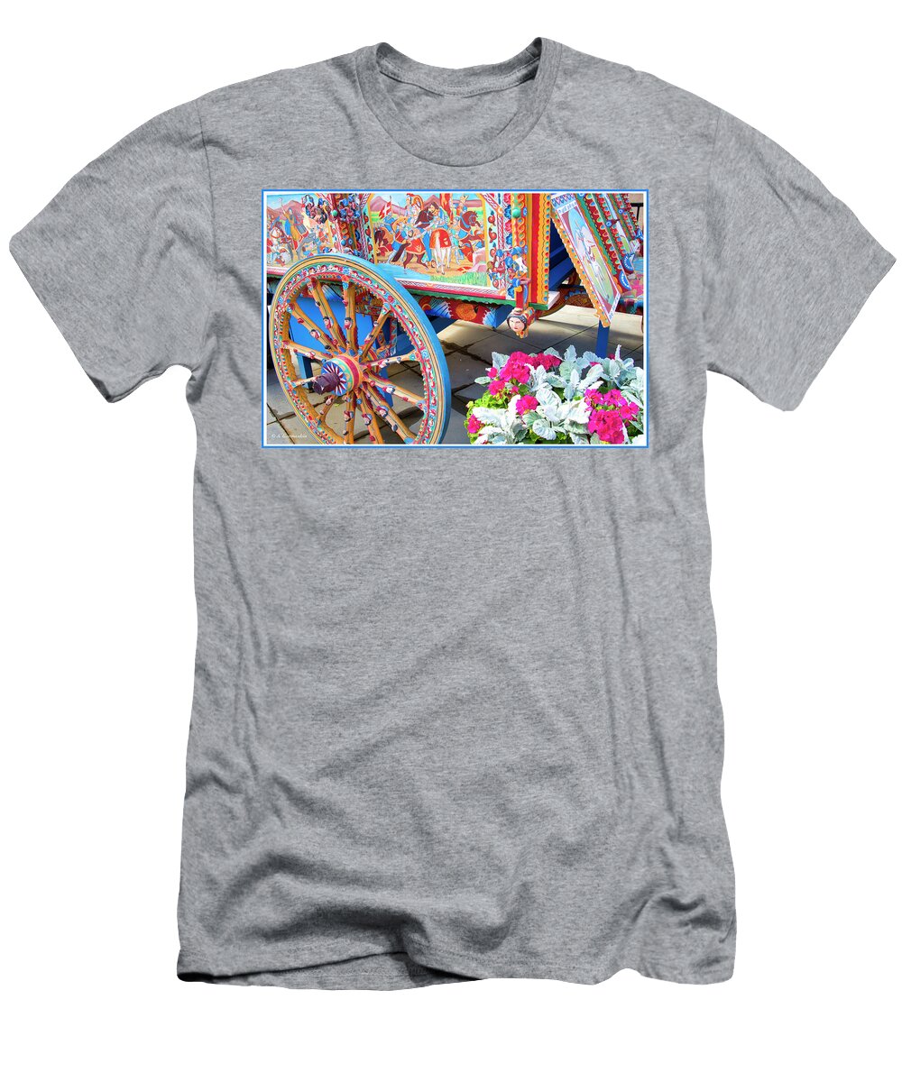 Decorated Donkey Cart a Gurmankin T-Shirt