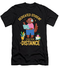 Dedicated Student Even From a Distance Funny Dog Licensed Art T-Shirt