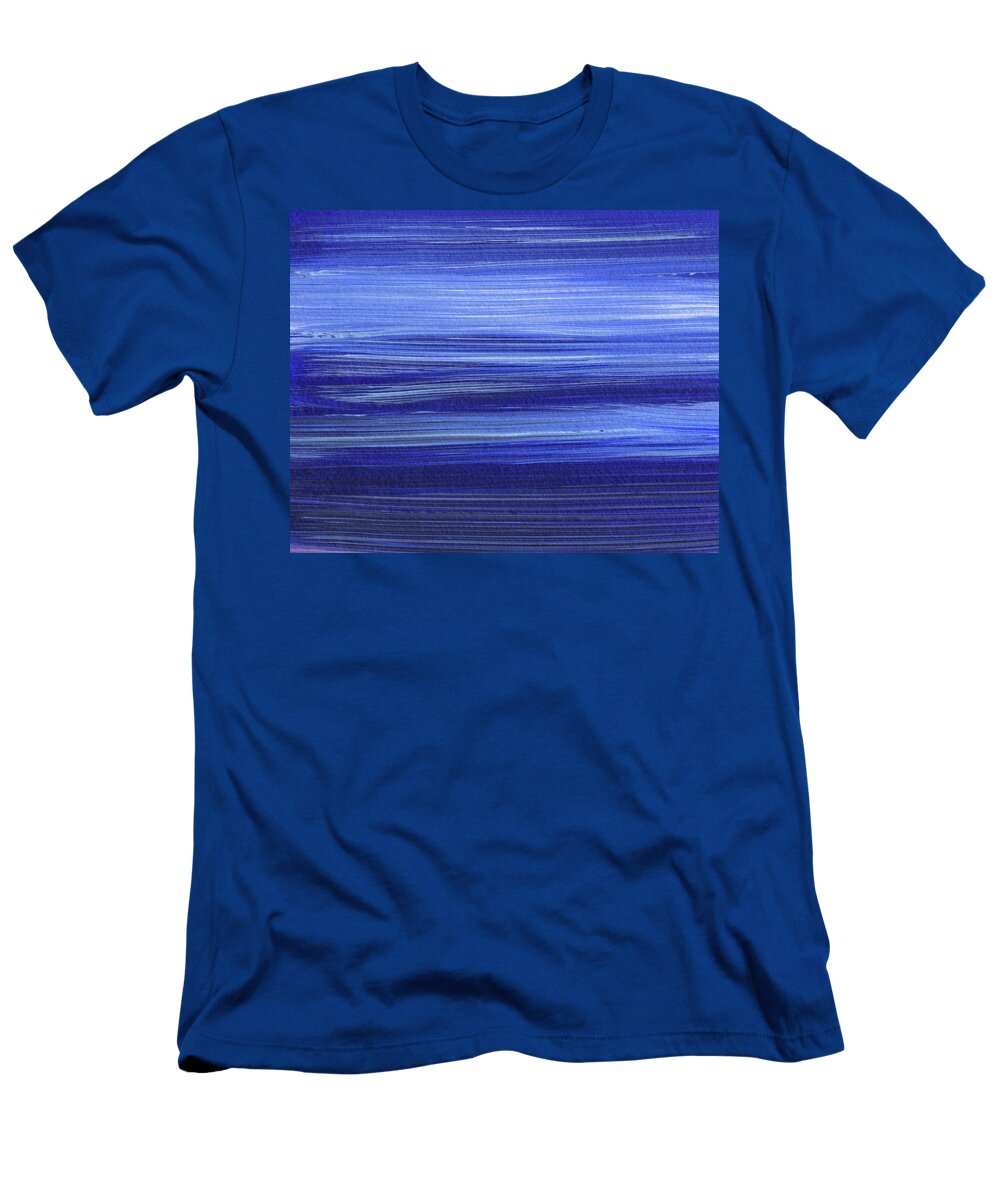 Deep Blue Sea Ultramarine Waters At Night Irina Sztukowski T-Shirt