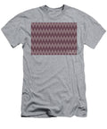 Deep Purple Pink Purple Chevron Stripe Pattern Petite Patterns T-Shirt