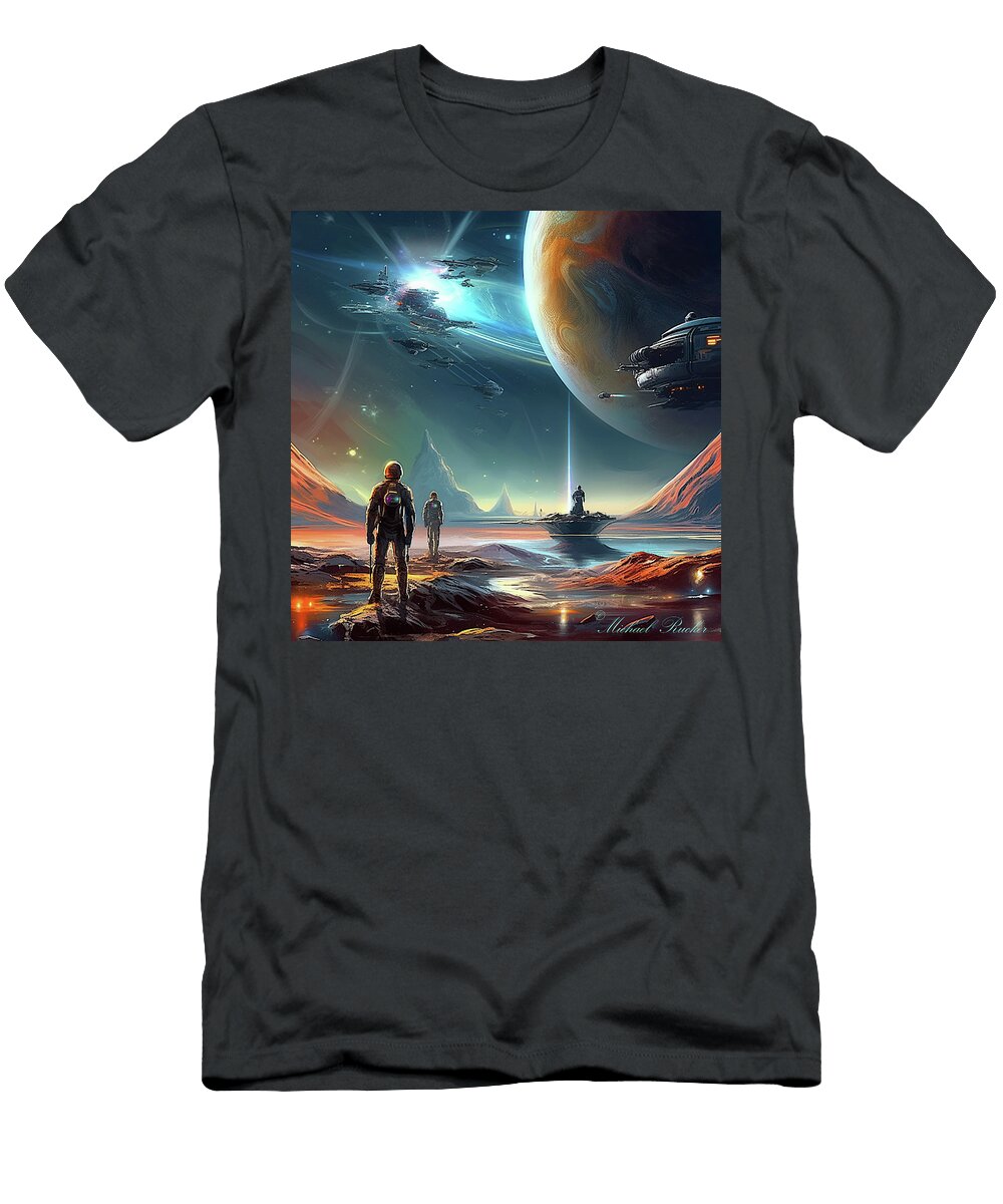 Deep Space Michael Rucker T-Shirt