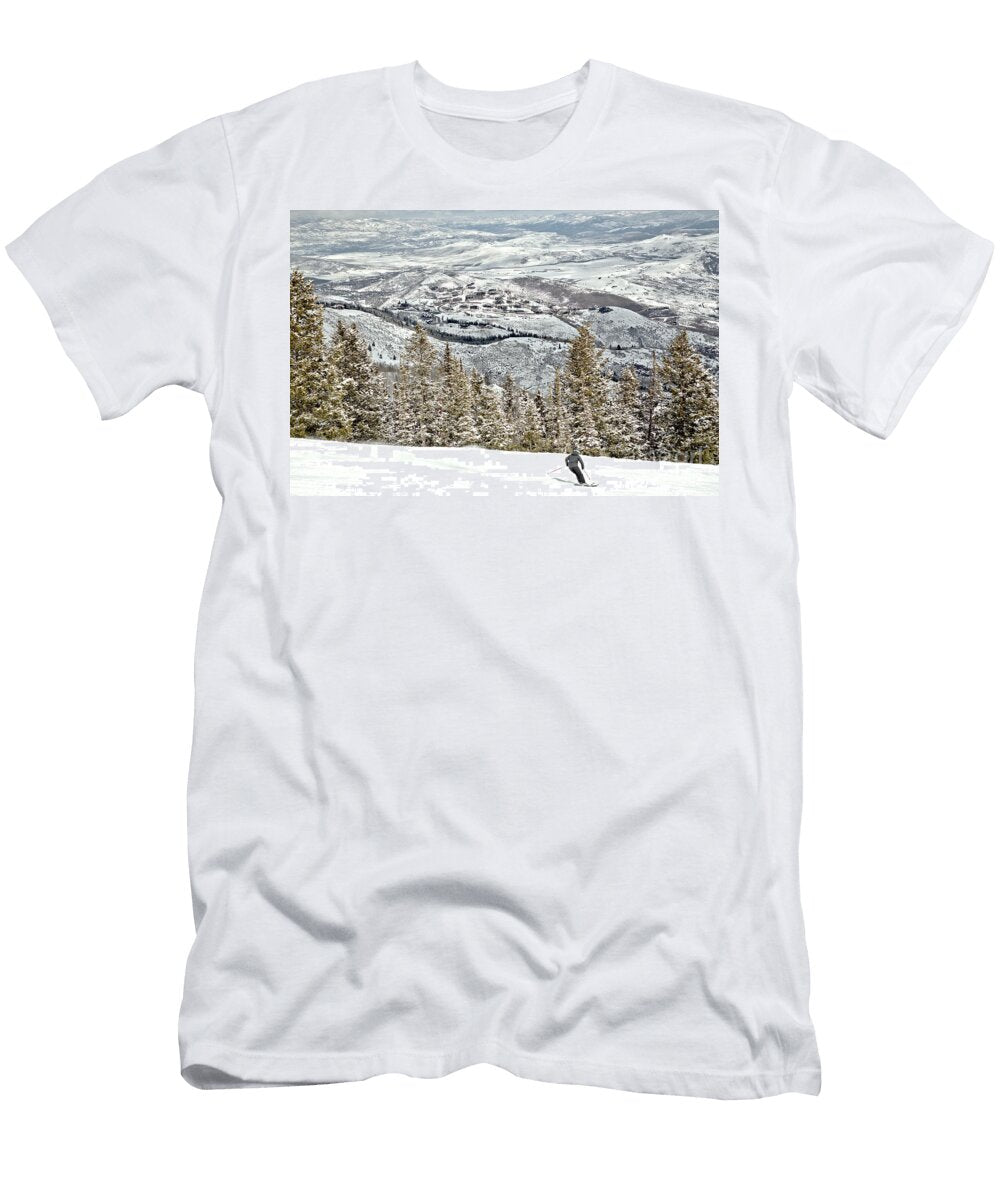 Deer Valley Alpine Skier Adam Jewell T-Shirt