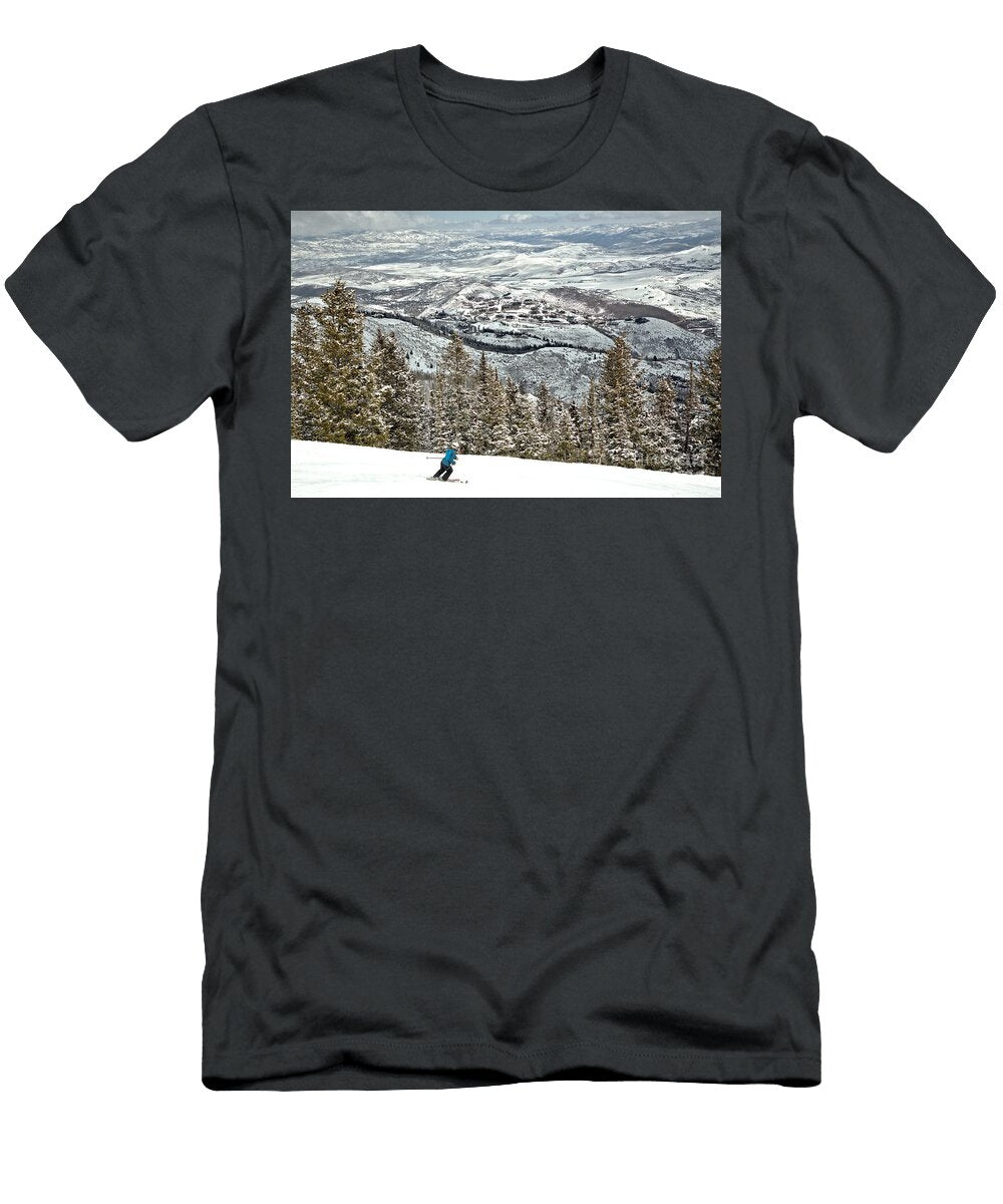 Deer Valley Skier Adam Jewell T-Shirt