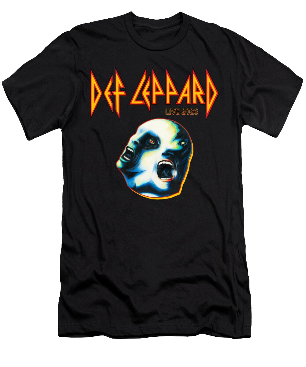 Def Leppard Live 2026 Concert Tour Fani Pass T-Shirt