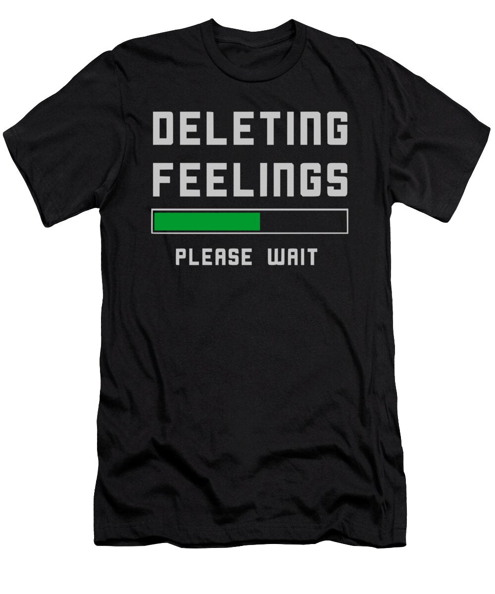 Deleting Feelings Valentine Jacob Zelazny T-Shirt