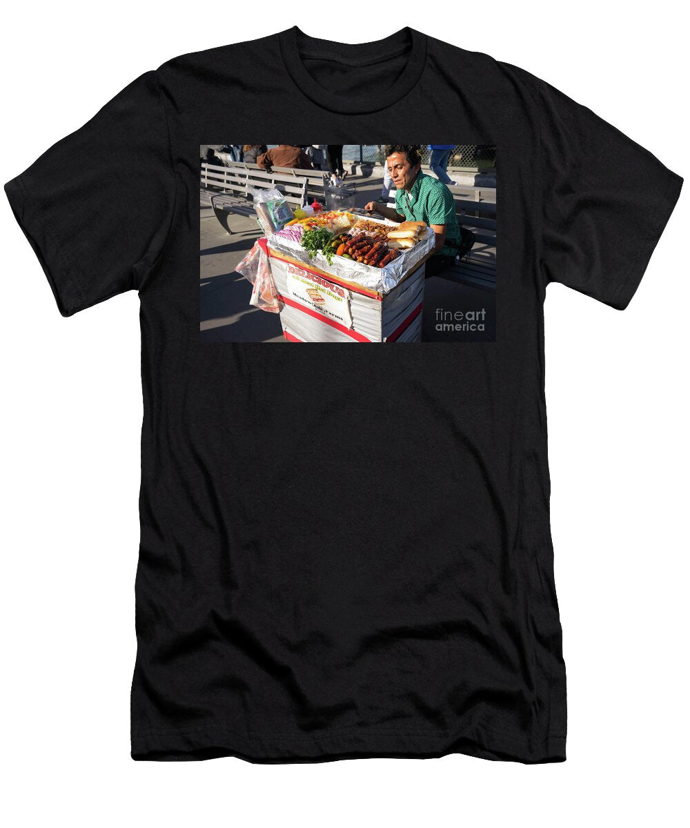 Delicious All Meat Hot Dog Street Food Vendor Dsc6799 San Francisco T-Shirt